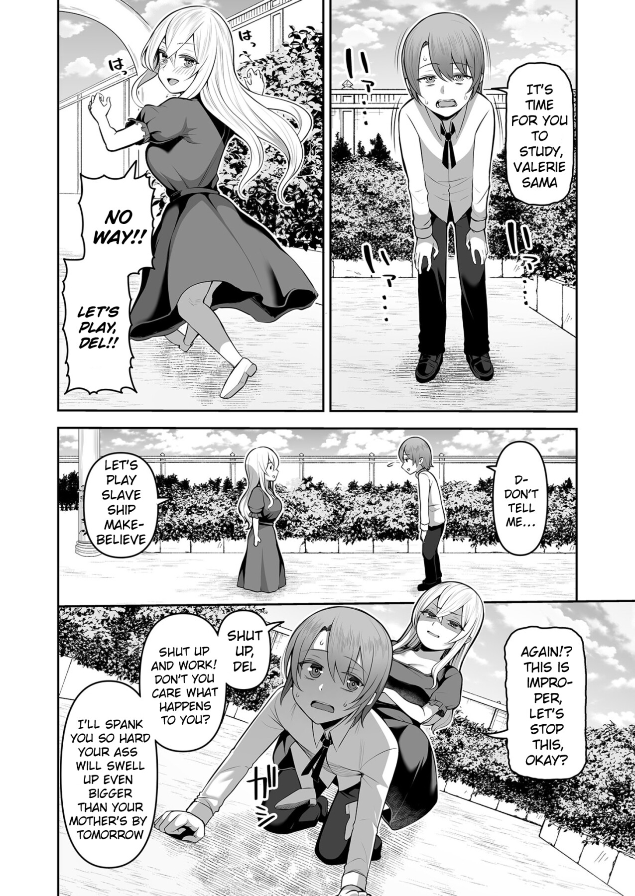 Hentai Manga Comic-The Story of Valerie ~The Queen Gets To Fuck As Much As She Wants!~-Chapter 1-3